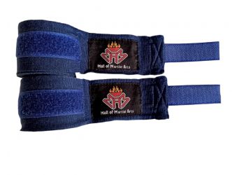 Nylon Boxing Hand Wraps 65% polyester 35% cotton high quality single color with 1” Velcro closer.